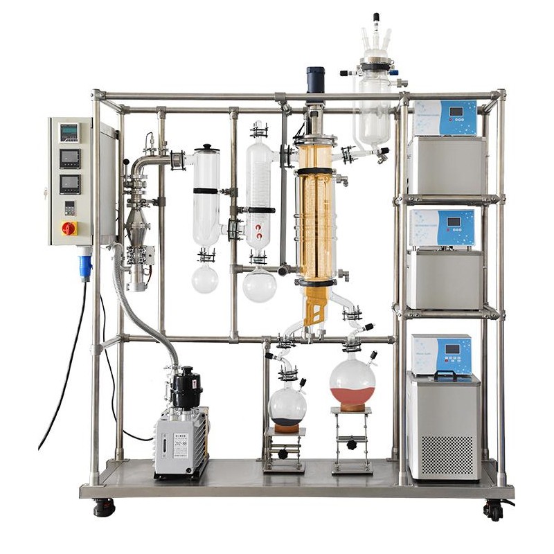 短程分子蒸餾系統